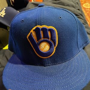 Men Throwback Milwaukee Brewers Hat